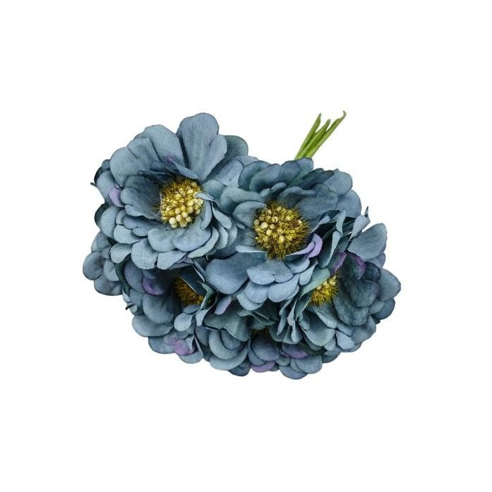 GERBERA SFUMATA BLU D5